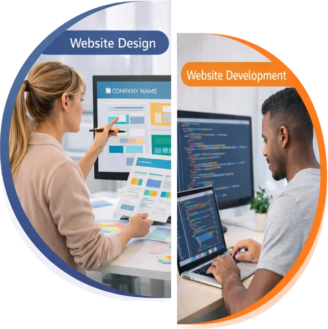 website design and developing